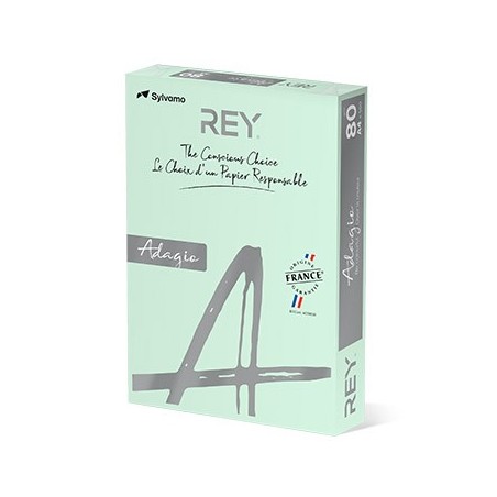 Papel Fotocopia Adagio(cd81) A4 80gr Verde Claro 1x500Fls /