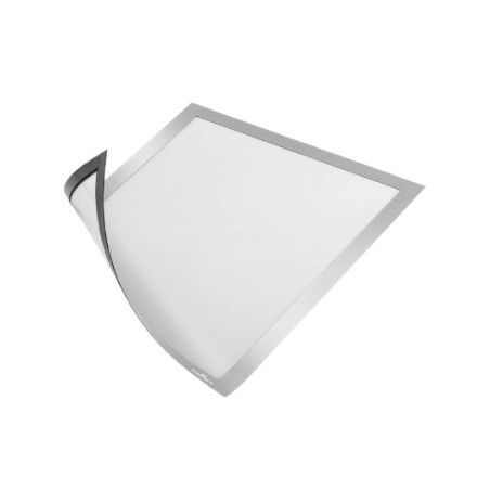 Bolsa Magnetica Duraframe A4 Cinza Pack 5un