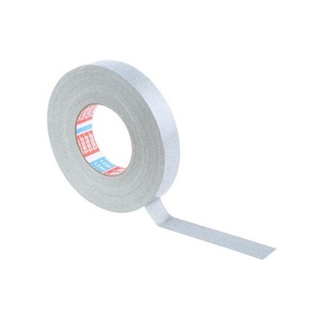 Fita Adesiva Tesa Tecido Rev. Acrilico 50mmx25mt - 1un Cinza