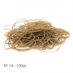 Elasticos 1x50mm (Nº14) - 100gr / Escritorio e Papelaria / B