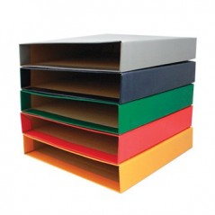 10un Caixa Cartao Micro p/Pasta Arquivo 310x290 L40 (Azul) /