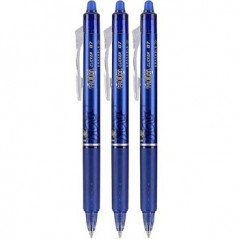 Esferográfica Azul 0,7mm Gel Pilot Frixion Ball Clicker 3un
