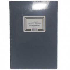 Livro Registo de Horario de Trabalho e suas Alteracoes / Pap