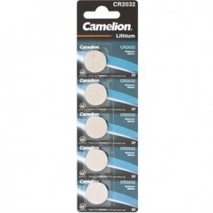 Pilha de LITHIUM CR2032 3V-230mAh em blister de 5un / Cabos