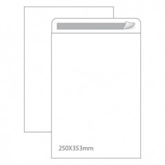 Envelopes Saco Branco 250X353mm 90gr Autodex Cx250un / Papei