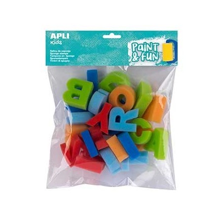 Esponja Carimbo ABC Apli Kids Paint&Fun 26un